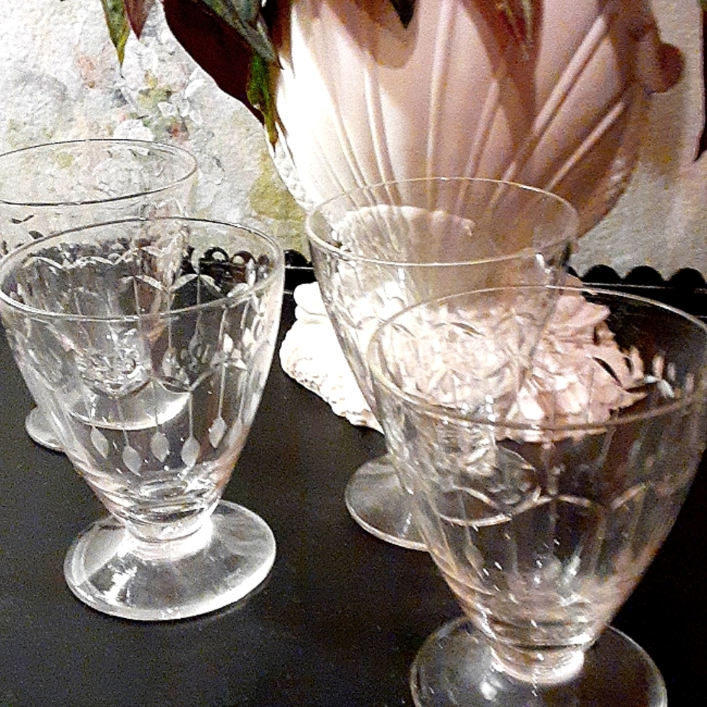 Antique Aperitif Glasses